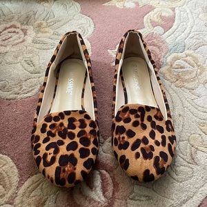 Musshoe Cheetah Print Flats